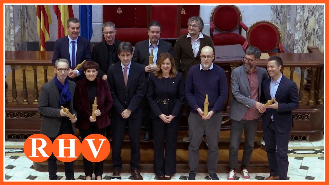 Catalá lliura els XLIII Premis Literaris Ciutat de València
