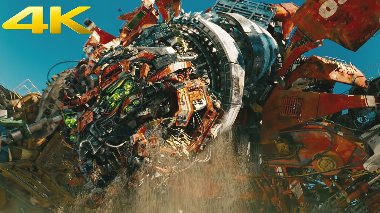 Devastator IMAX Transformation - Final Battle Part II | Transformers Revenge of The Fallen UHD Clip