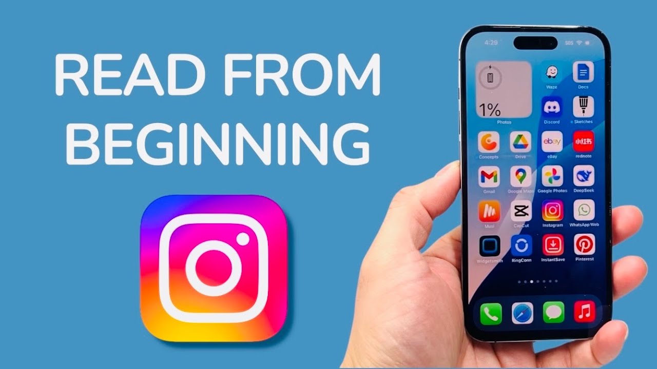 How To Read Instagram Messages From The Beginning