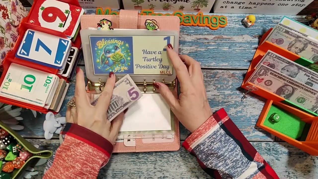 MON💲🌳💰 Roll for Savings Goals 💚S2: Mega Minis 🧡 S1: Daily Minis - 022326