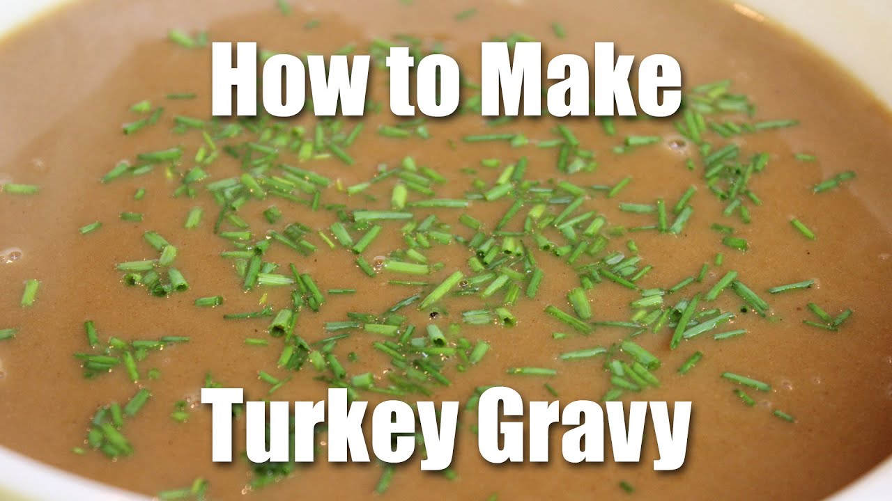 How to Make Turkey Gravy | Professional Chef. Proper Technique.