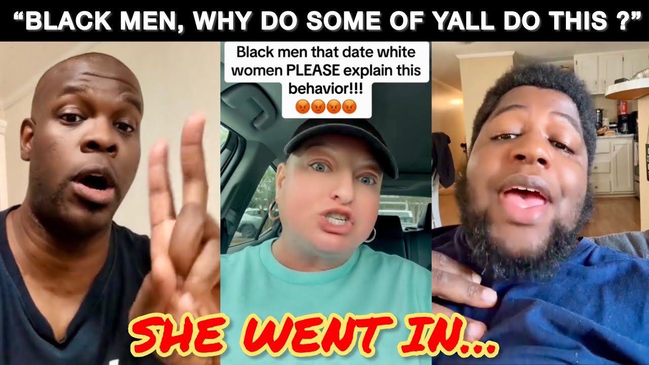 WHYTEE WOMAN scolds BLACK MEN who date Snow Bunnies. 