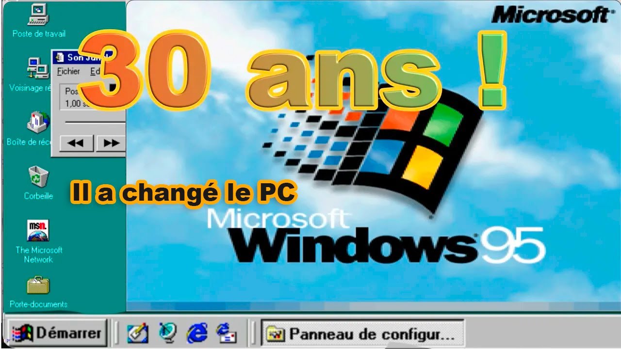 Windows 95 : a-t-il tout changé ?