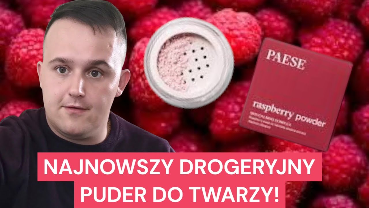 TESTUJĘ NAJNOWSZY MALINOWY PUDER OD PAESE!