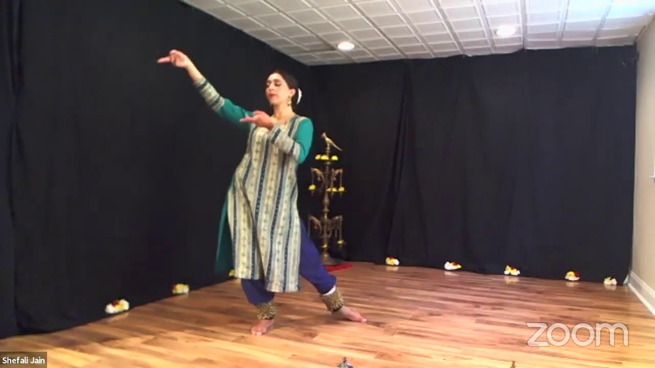 Chhandika Student Maya Koorapaty performs a Kathak Solo