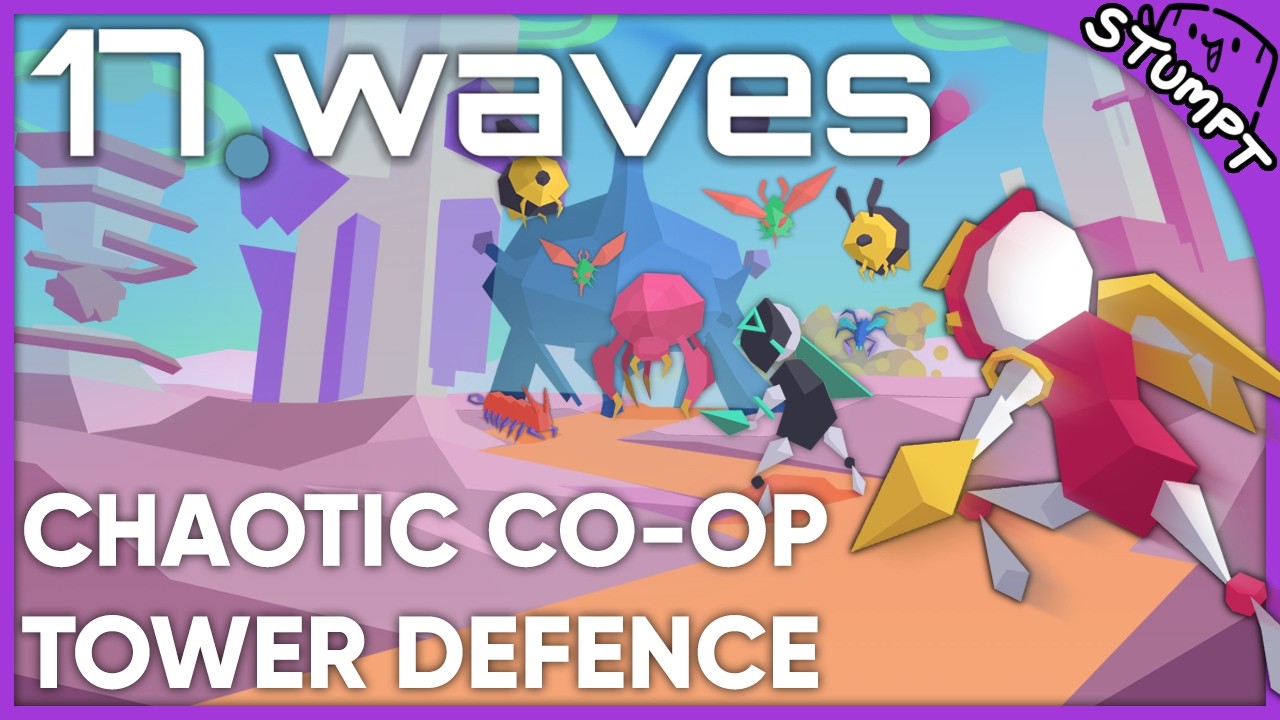 CHAOTIC CO-OP TOWER DEFENCE - 17 Waves