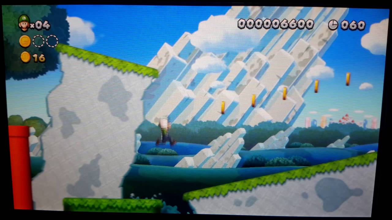 New Super Luigi U Dutch Gameplay - Eikenvallei-1 Waarschuwing! Waddlewings!