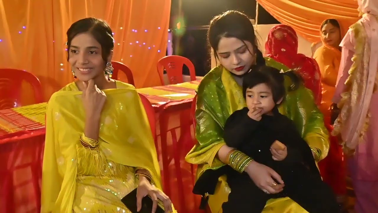 HALDI CEREMONY (NISHA MARRIAGE)
