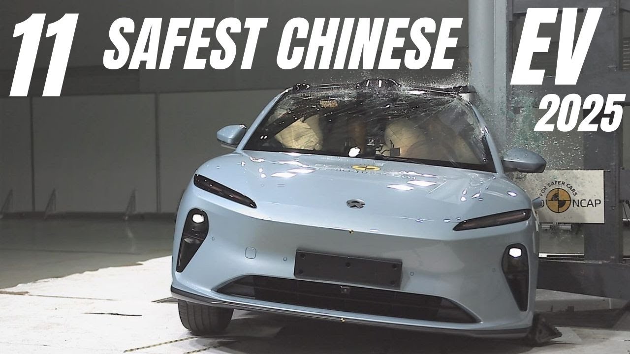 Подборка краш-тестов китайских электромобилей &mdash; результаты Euro NCAP для 11 лучших электромобилей!