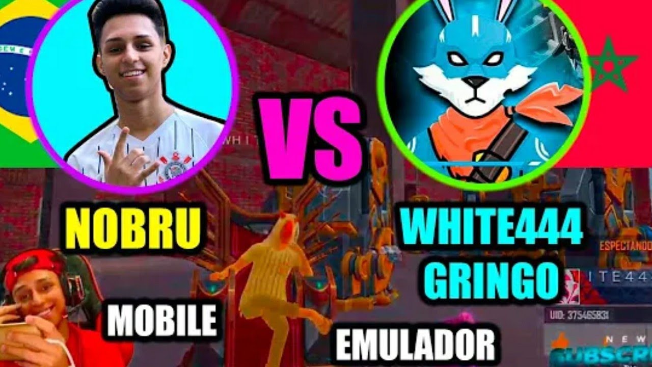 NOBRU FOI X1 COM GRINHO WHITE444 QUEM SERÁ QUE GANHOU?
