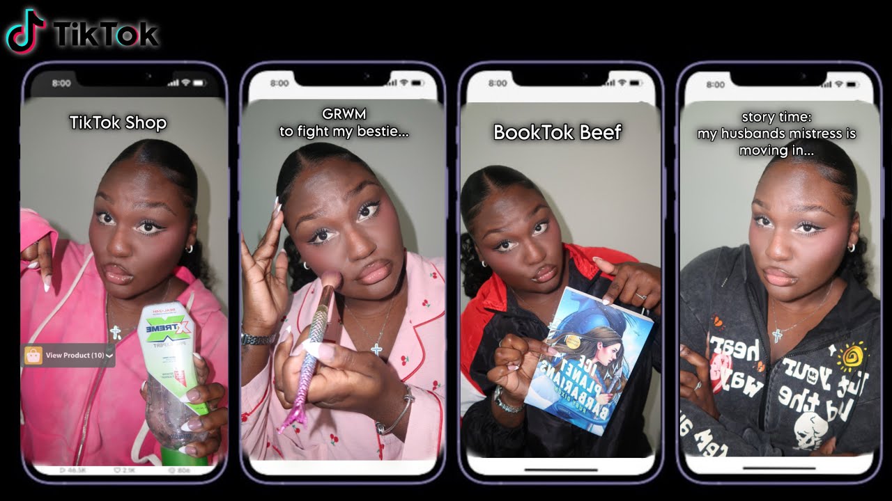 ASMR | Different content you see scrolling on TIKTOK (since the real one is a mess)