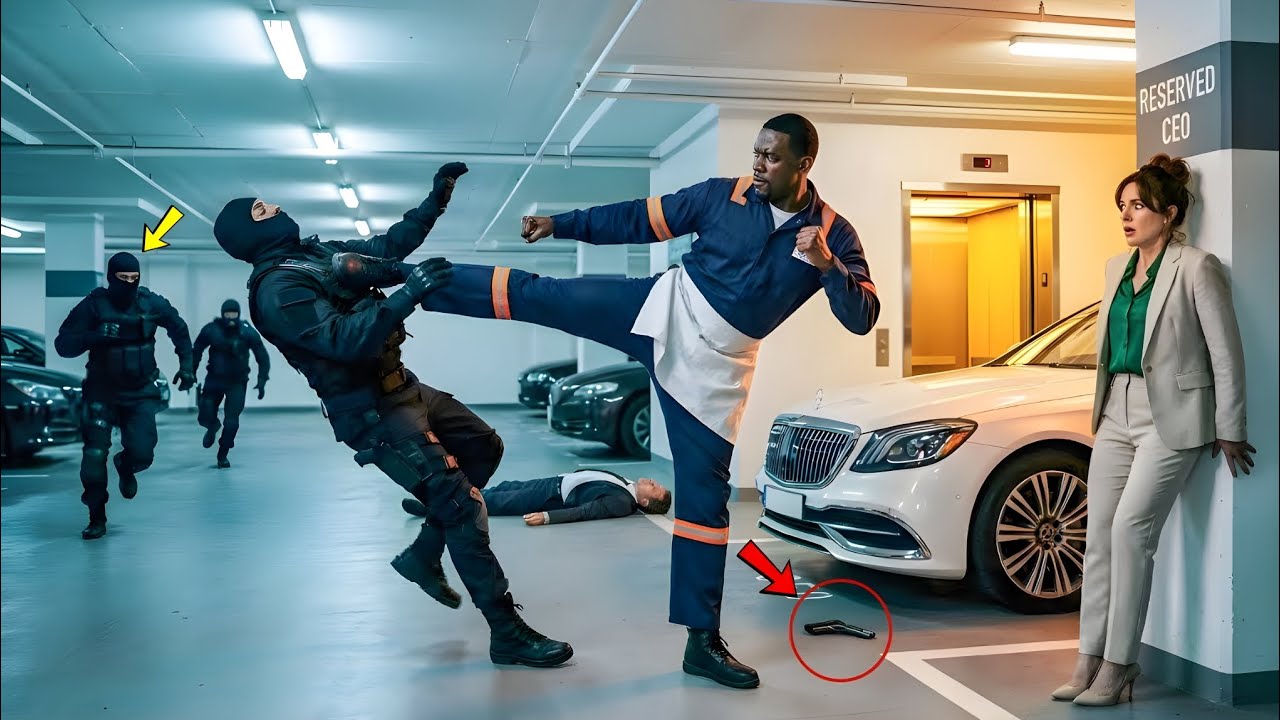 Single Dad Janitor Saves CEO From an Ambush — Then She Parked Her Aston Martin Outside His Door