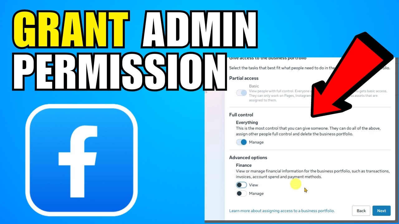 How To Grant Admin And Advertiser Permission To A Facebook Business Page (2026) (Complete Guide)