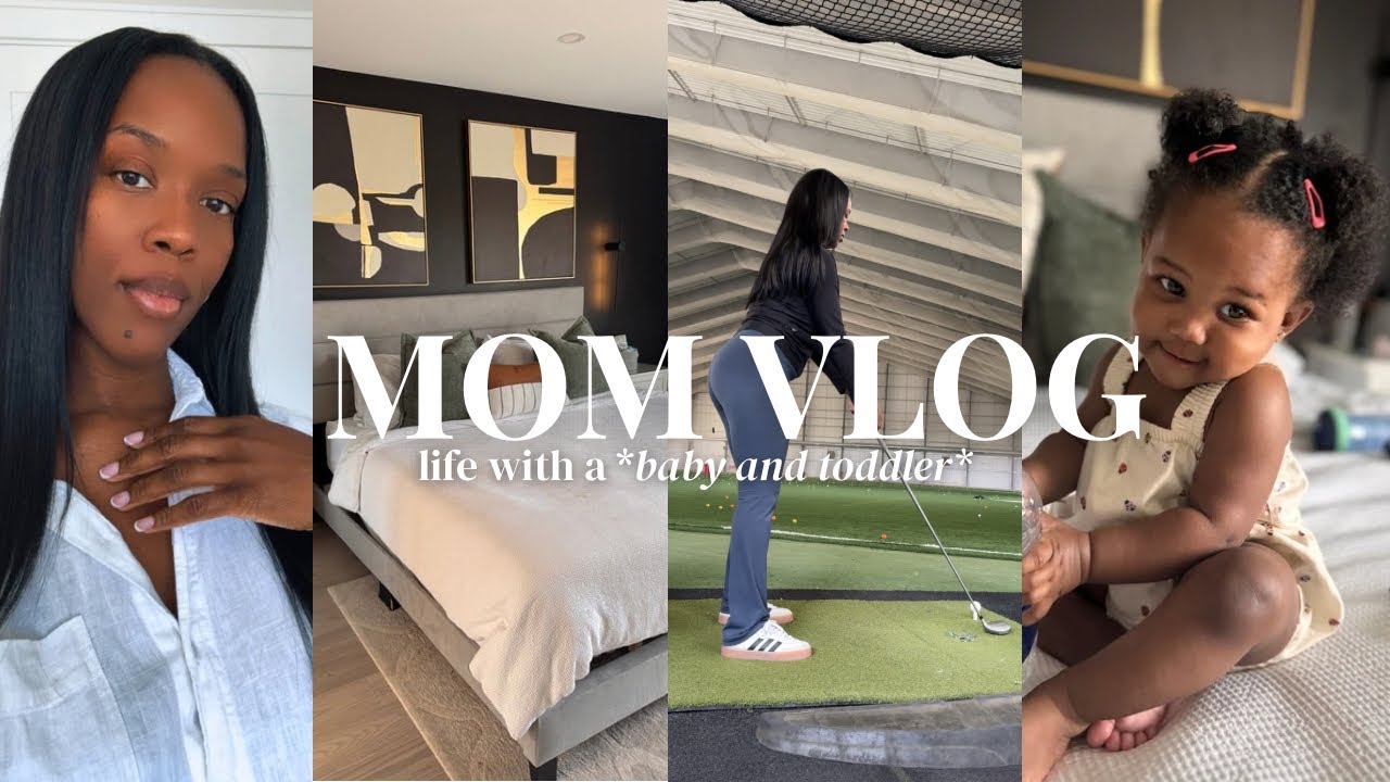 MOM VLOG | Bedroom update! + Golfing + Garden update + Sunday Funday + more!