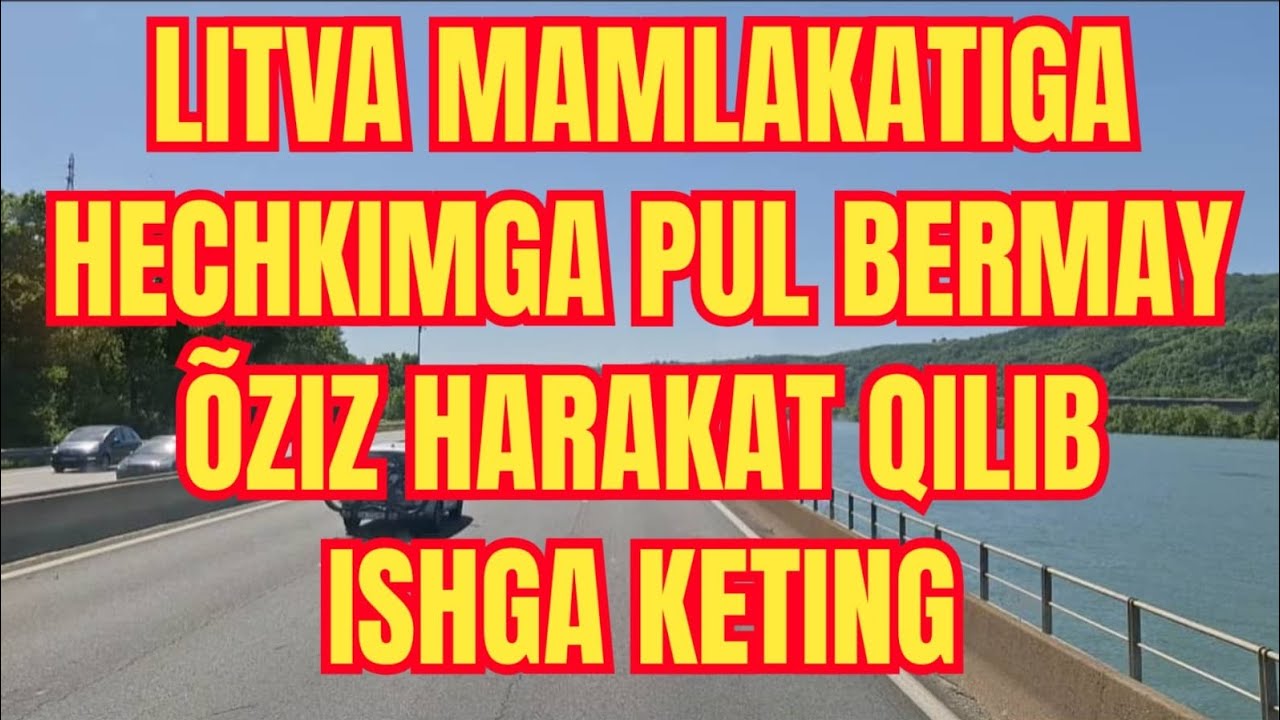 LITVA MAMLAKATIGA HECHKIMGA PUL BERMAY ÕZIZ HARAKAT QILIB ISHGA KETING