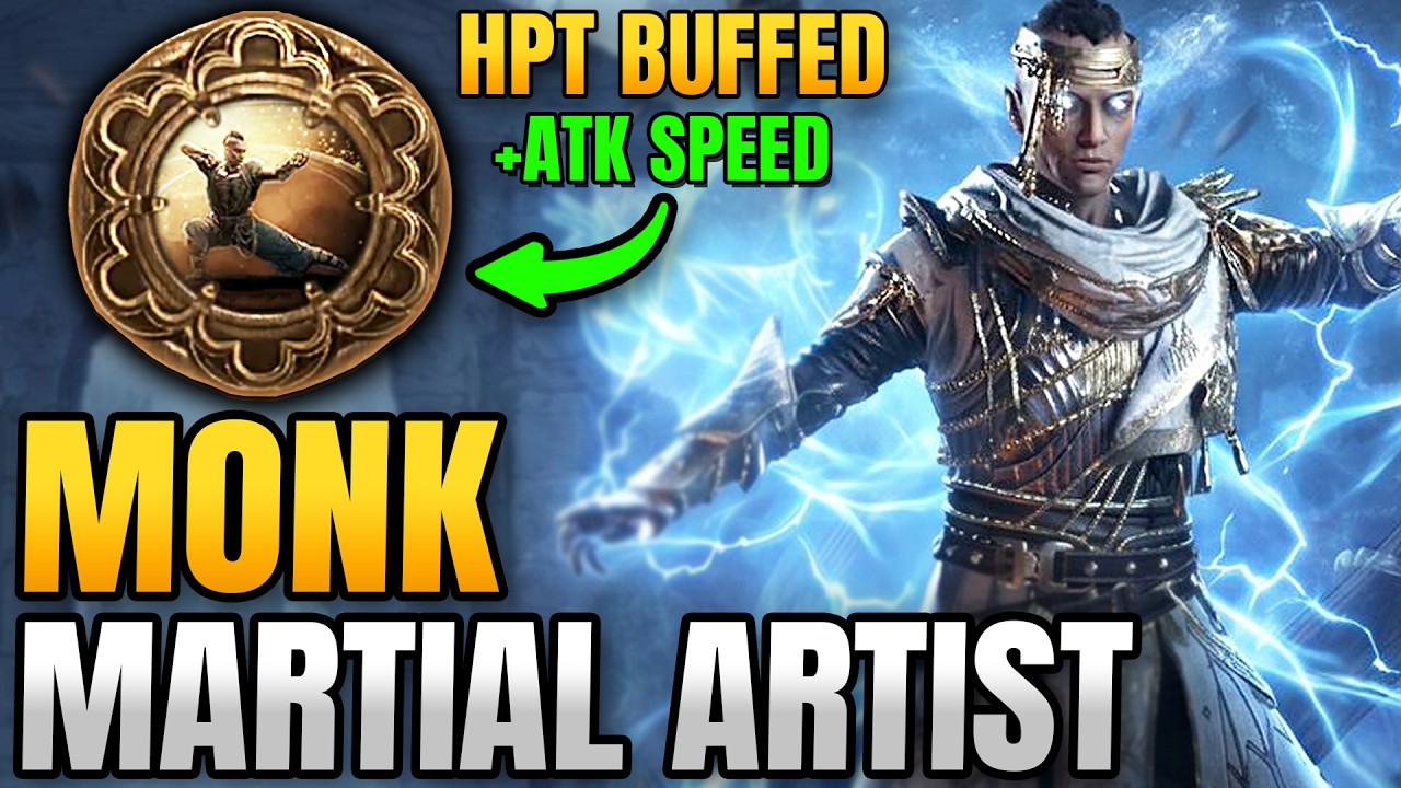 PoE 2 0.5 Martial Artist Monk - Full Breakdown & League Start