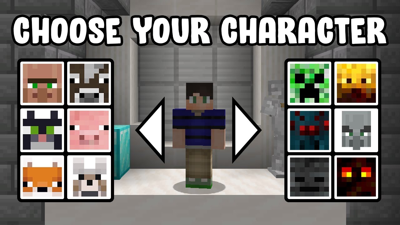 Minecraft, But You Can Choose Your Character...
