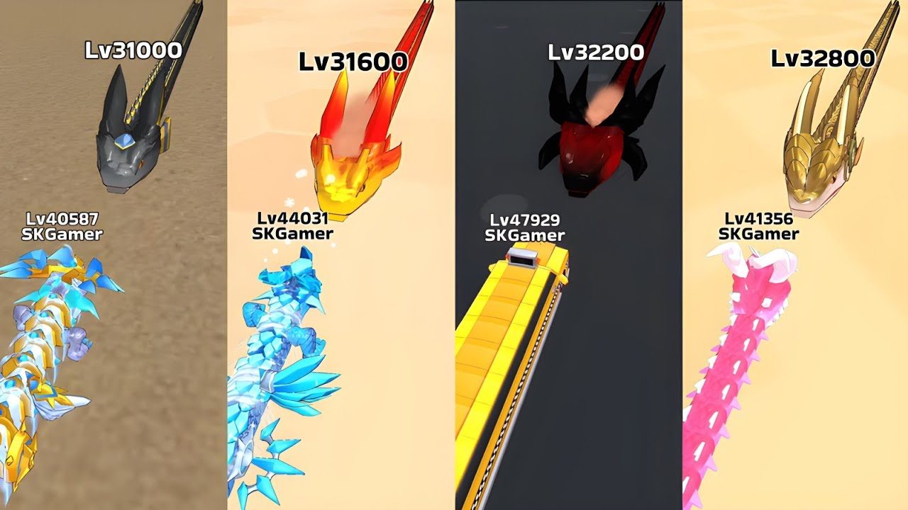 Snake Clash! From Level 31000 to Level 32800 All Boss Fight 999% Wen Snake Boss Battle! 🐍