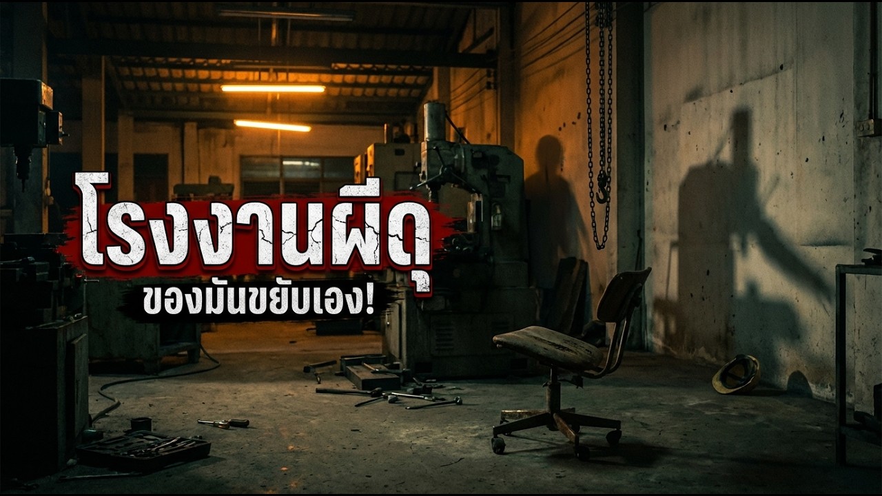 สิ่งของเคลื่อนไหวเอง! หลอนกลางดึก โรงงานผีดุ | เรื่องเล่าจากคนงานกะดึก