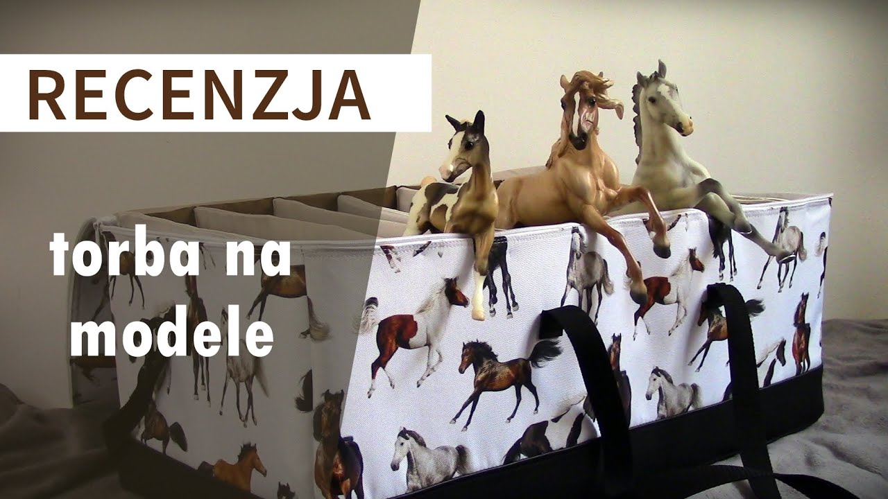 Torba transportowa na modele koni 😍 | Breyer, Schleich, Collecta |Recenzja torby NeluS Handmade