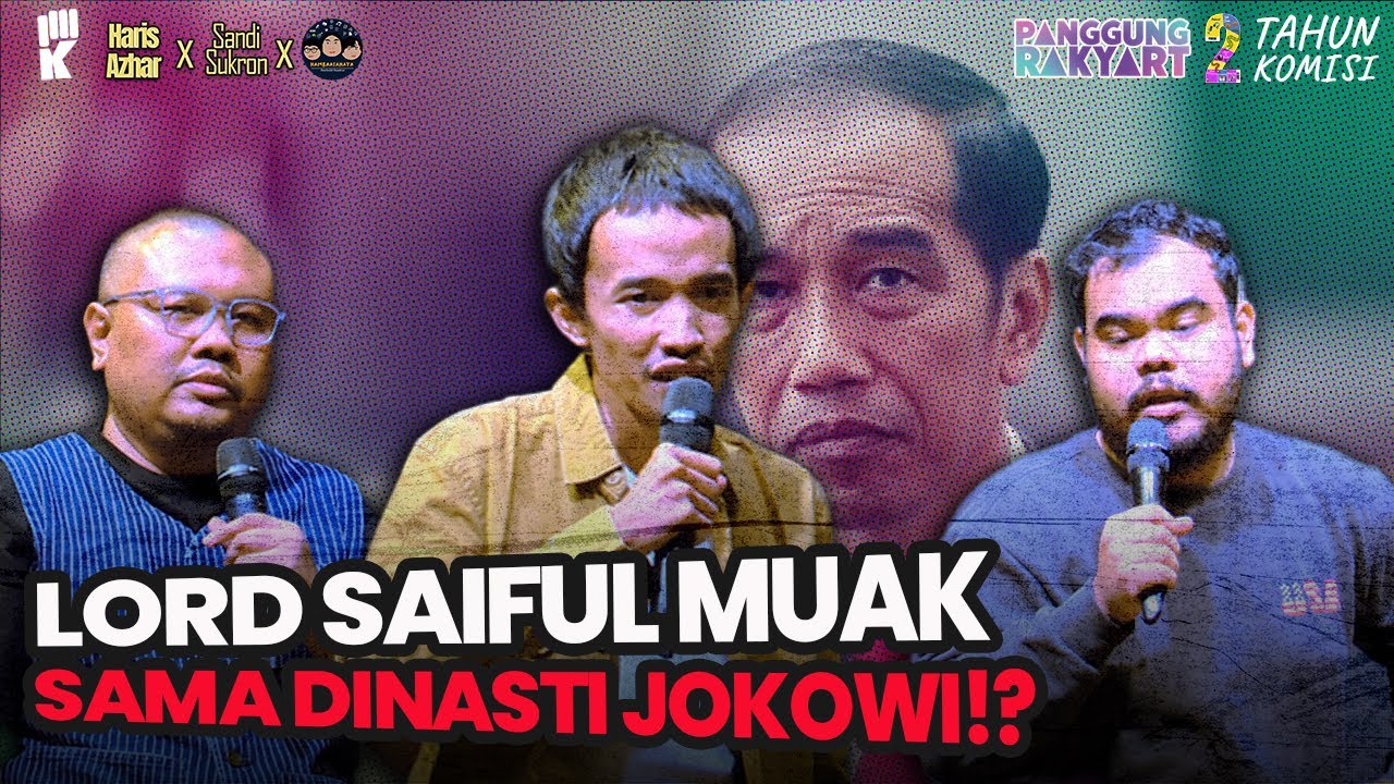 JOKOWI JADI RAKYAT ‼️ SAIFUL MUTANT LANGSUNG MENYERANG ft Hendri Satrio, Andre Skuter