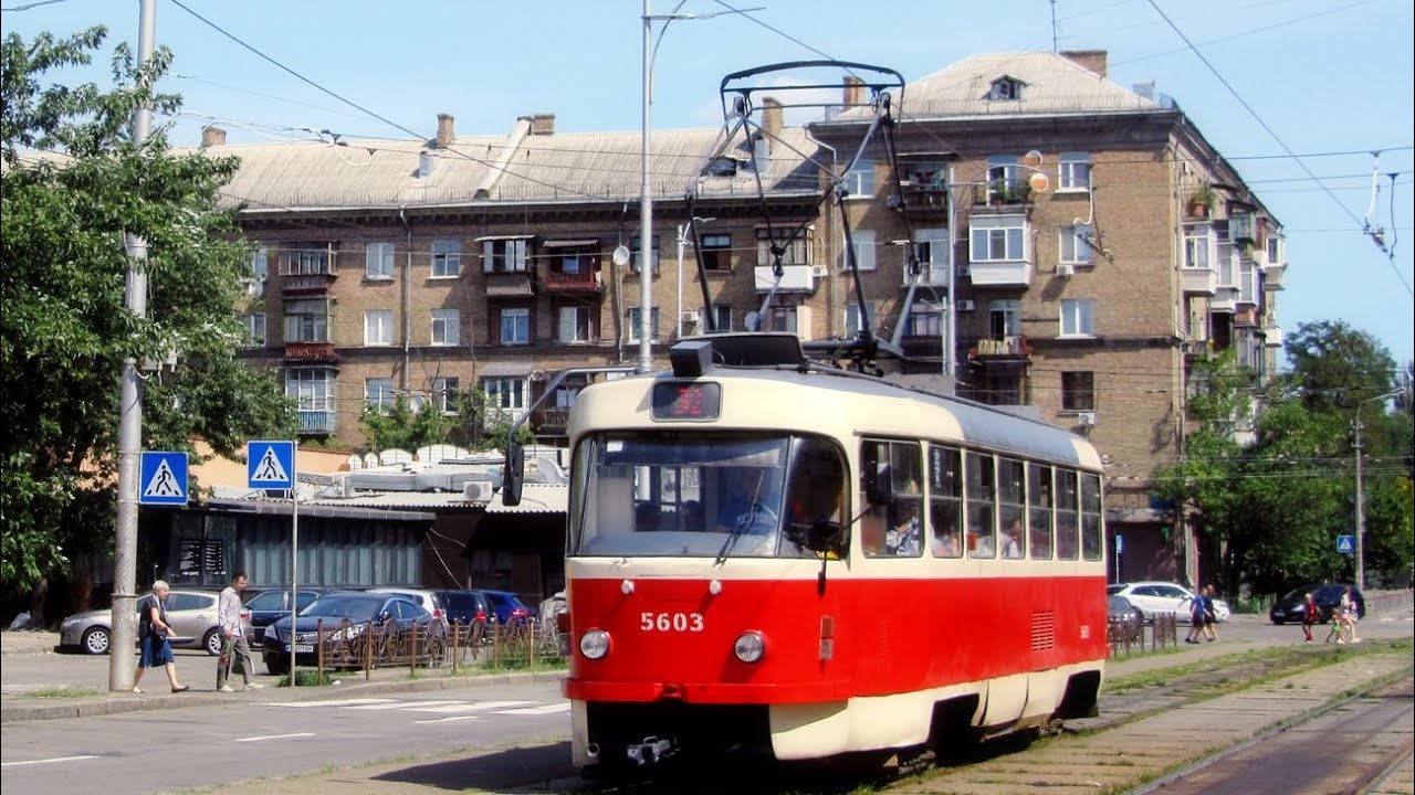 Информатор трамвайного маршрута №32, г. Киев
