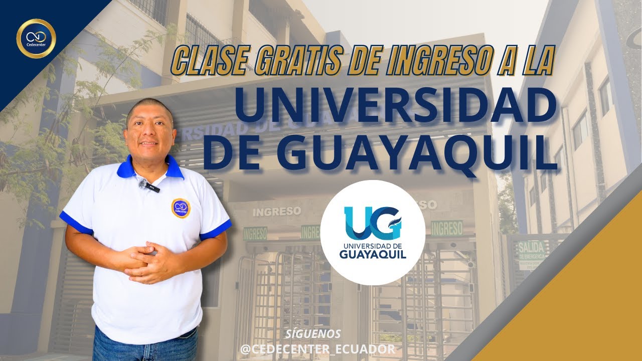 CLASES GRATIS POR UNIVERSIDADES #-4 U GUAYAQUIL
