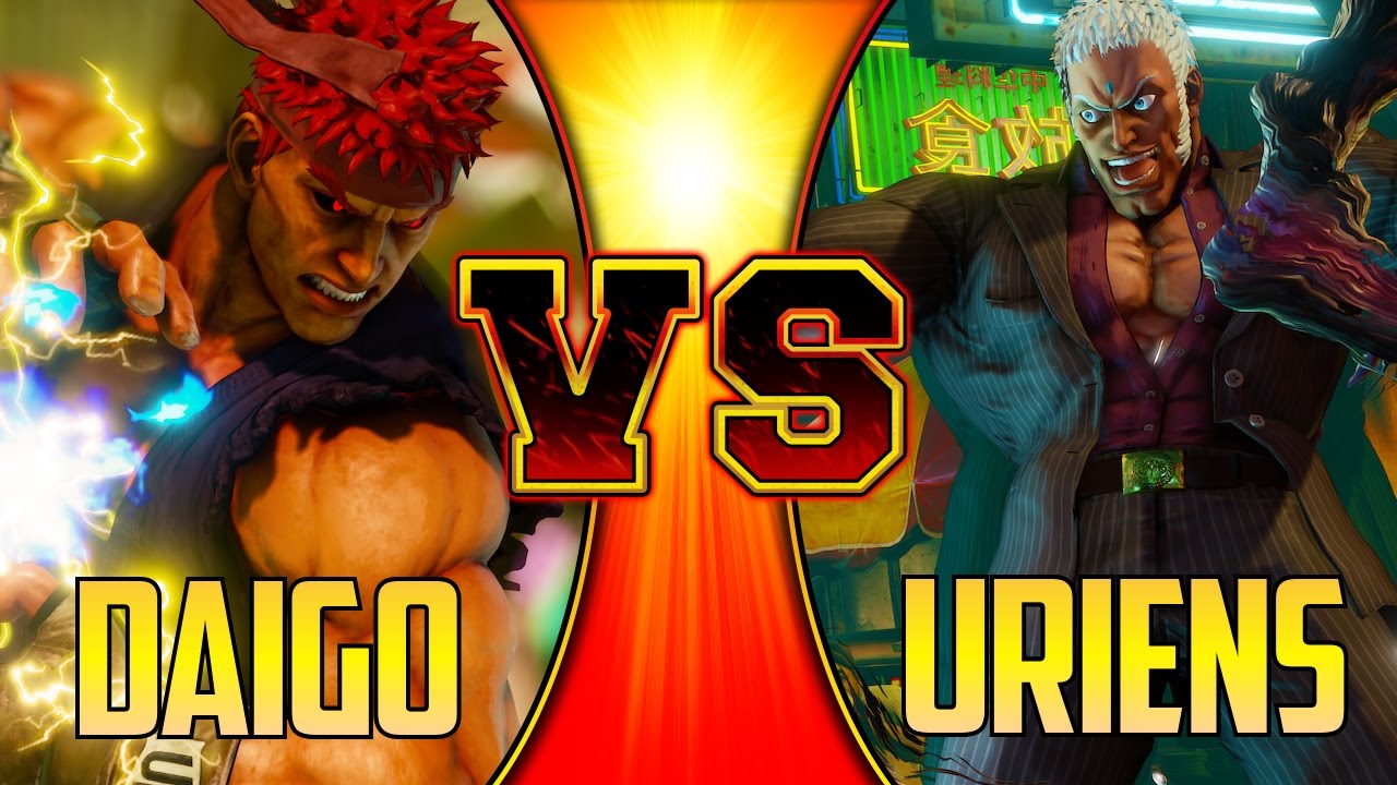 SFV ▰ Daigo Umehara Vs Uriens 【Feat. Angry Ojisan & Yu5ririn】Street Fighter V / 5