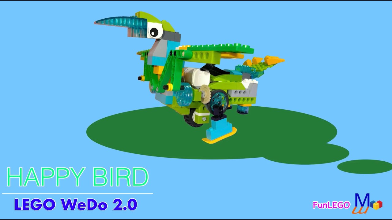 HAPPY BIRD with LEGO WeDo 2.0 | Instruction |Eduction