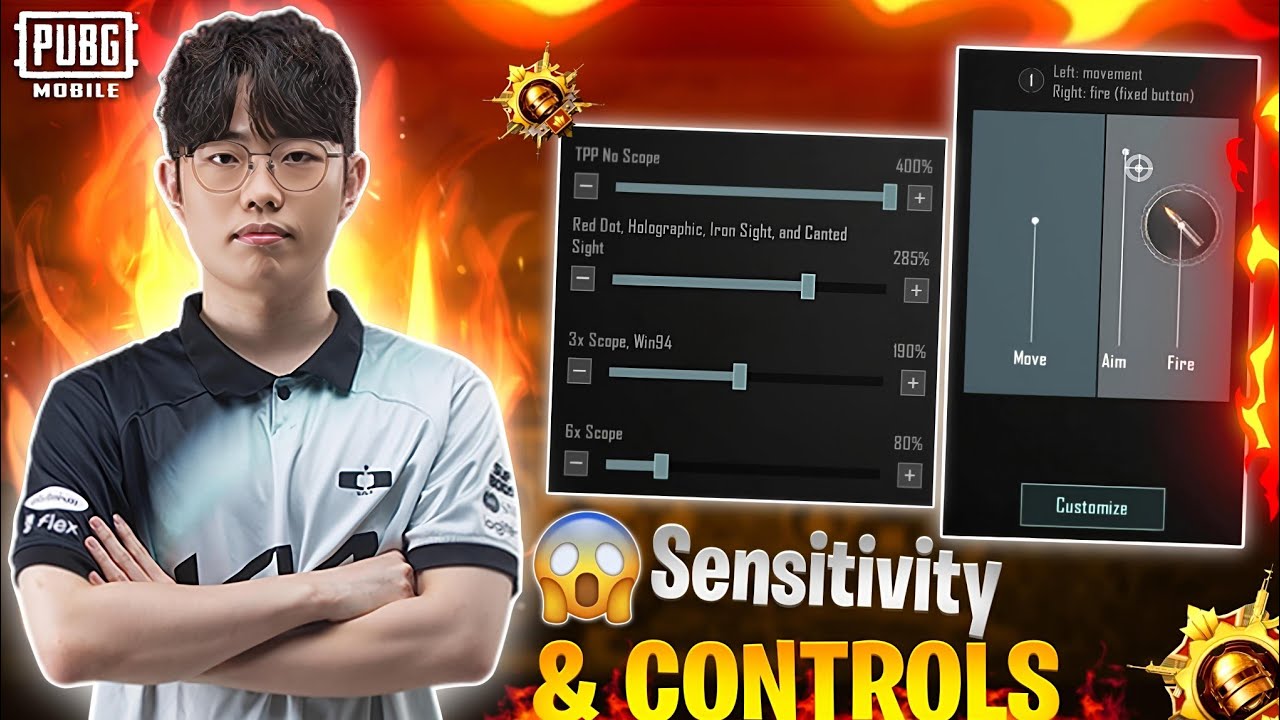 FN-OSAL NEW UPDATE 4.3 🔥 BEST SENSITIVITY CODE + CONTROL SETTINGS BGMI/PUBG MOBILE