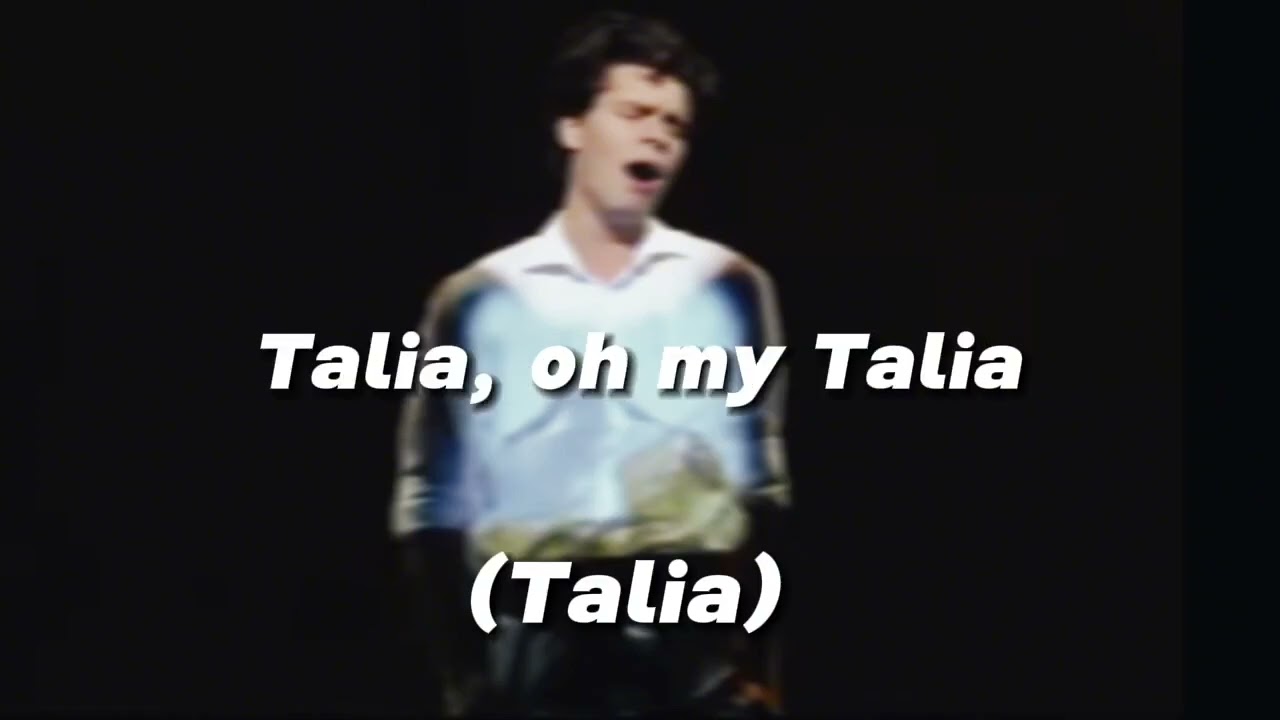 Ride the cyclone - Talia [lyrics]