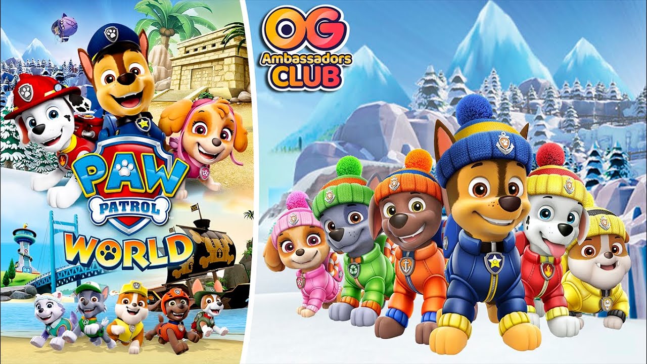 ESPECIAL NAVIDAD Mundo Patrulla Canina - LATINO - Paw Patrol World Gameplay  [Outright Games]