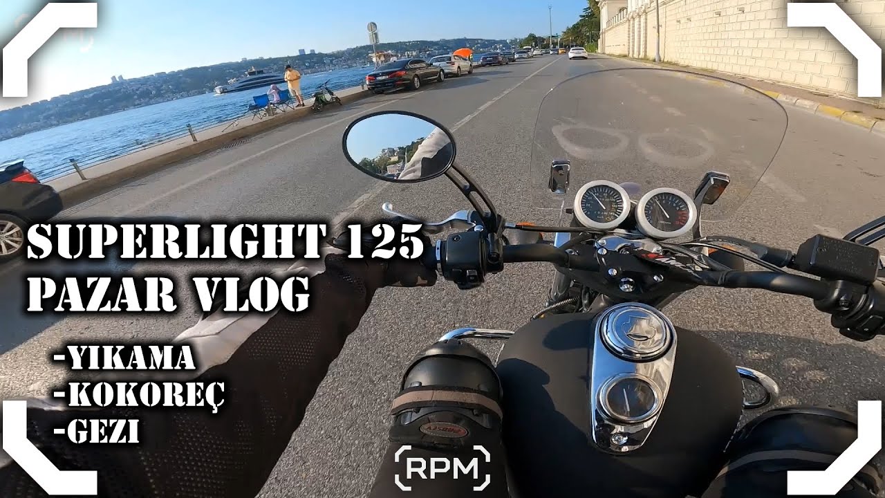 KUBA SUPERLIGHT 125 | İLK YIKAMA VE PAZAR TURU  [RPM]