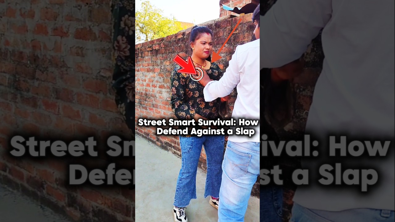 Street Smart Survival: How to Defend Against a Slap #selfdifence #kravmaga #tutorial #martialarts