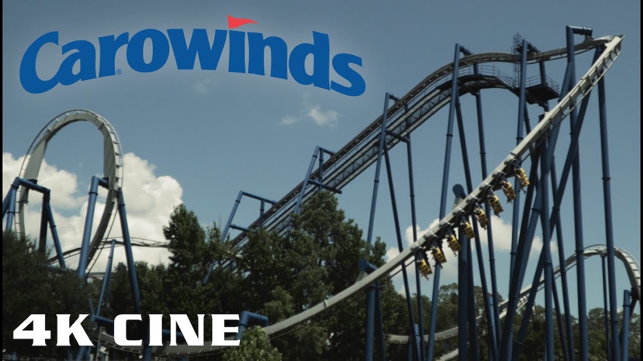 Cinematic Carowinds Summer 2018 4K Footage
