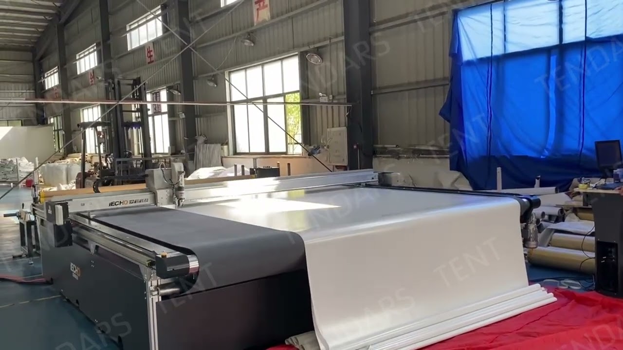 How to make marquee tent fabric cover