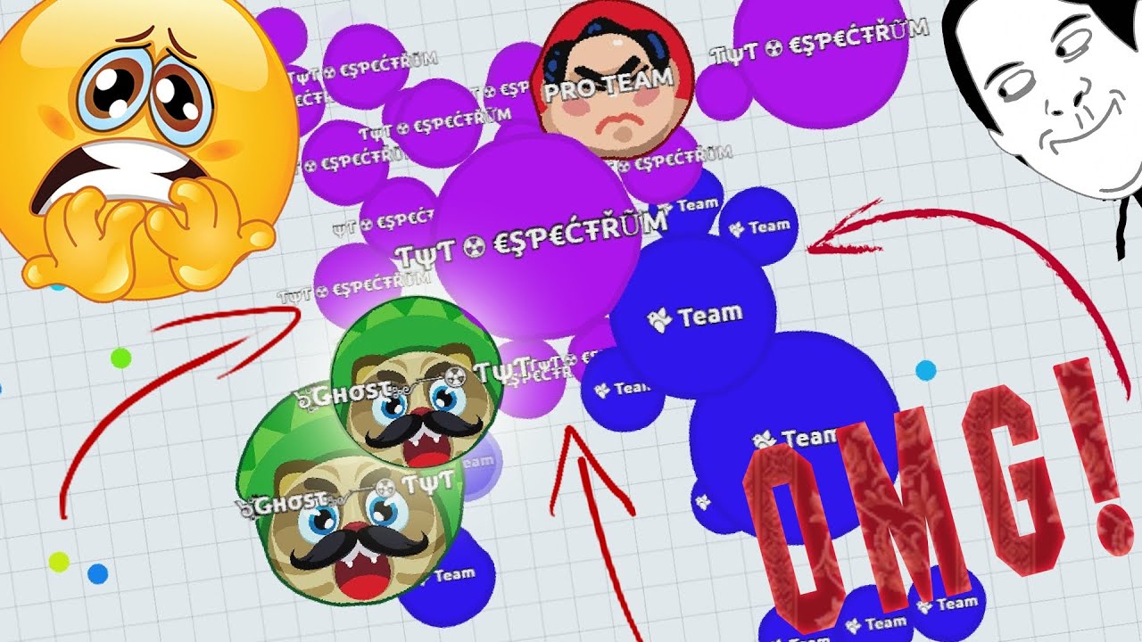 Agar.io - ULTIMATE DESTROYING TEAMS IN AGARIO // ( Destroying Teams Solo in Agario )