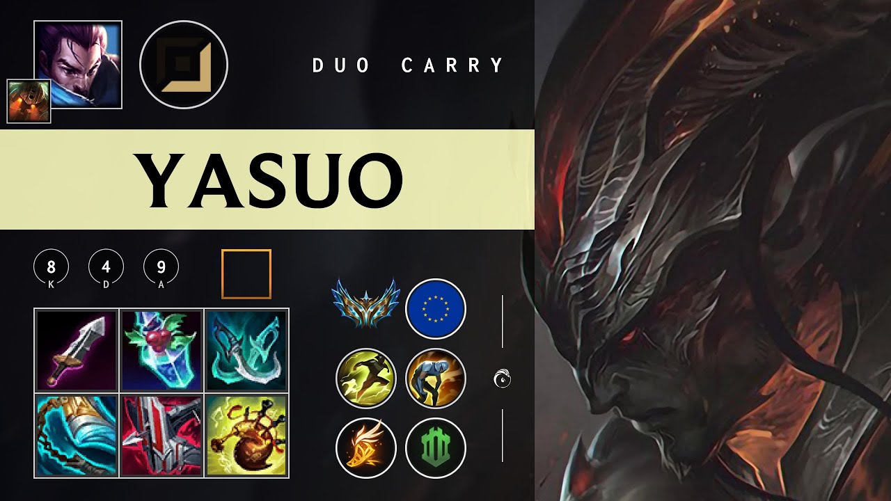 Yasuo ADC vs Jhin - EUW Challenger Patch 26.03