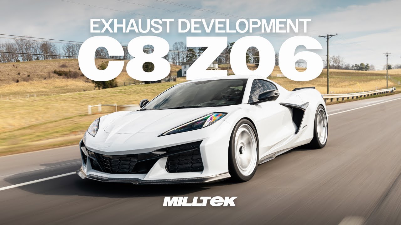 C8 Corvette Z06 Exhaust Development