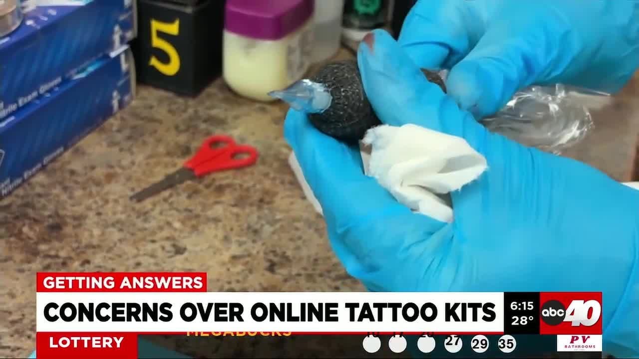 Concerns over online tattoo kits