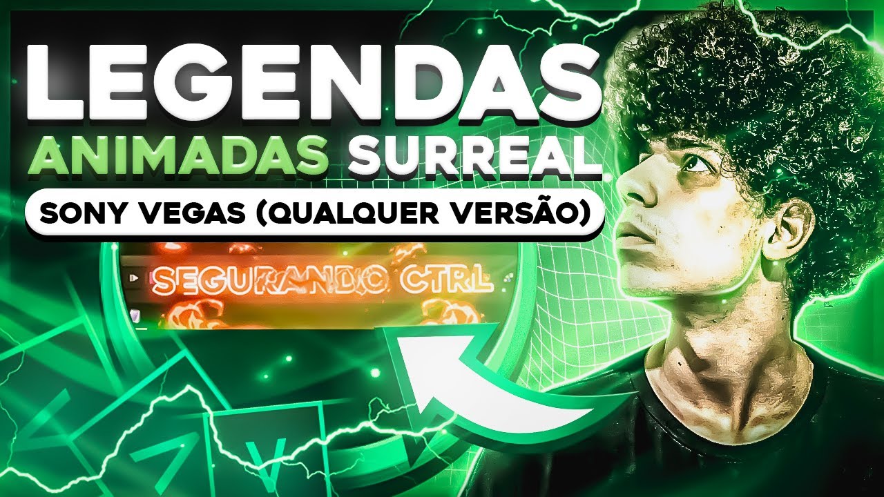REVELADO! LEGENDAS ANIMADAS ELEGANTES para SEU vídeo USANDO o SONY VEGAS PRO (QUALQUER VERSÃO) 2022