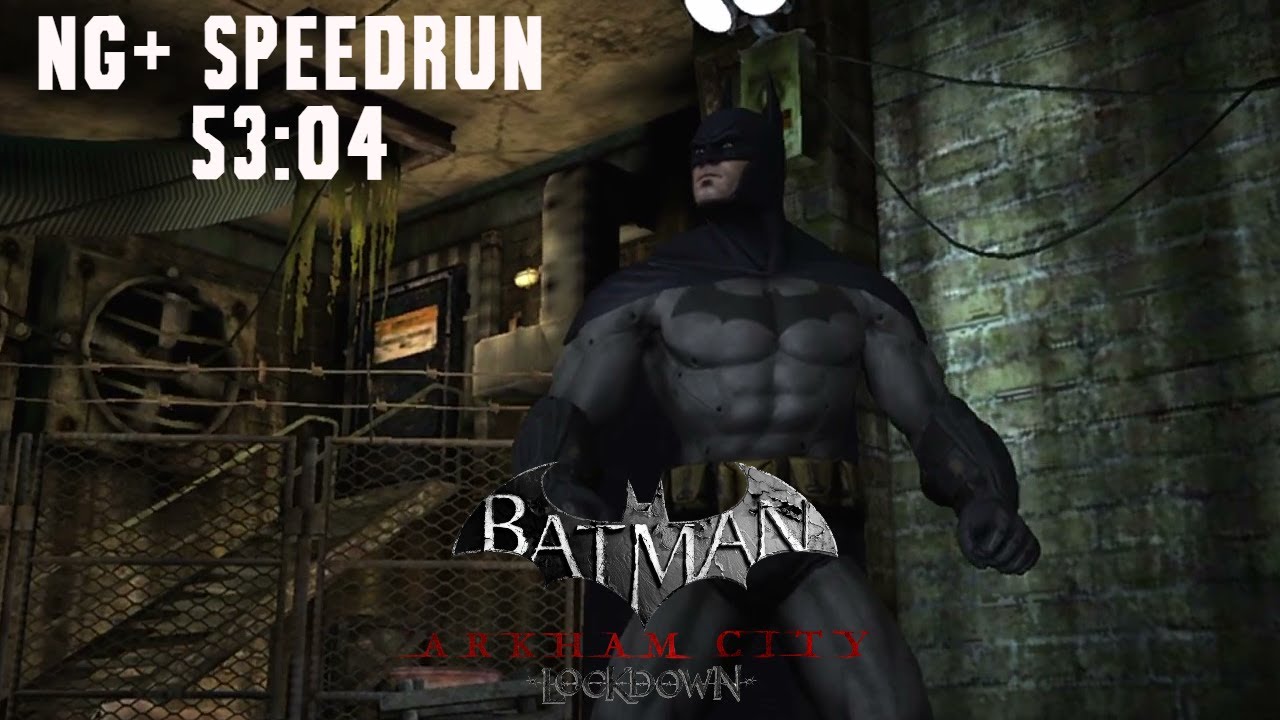 Batman: Arkham City Lockdown Speedrun (NG+ Batman) in 53:04