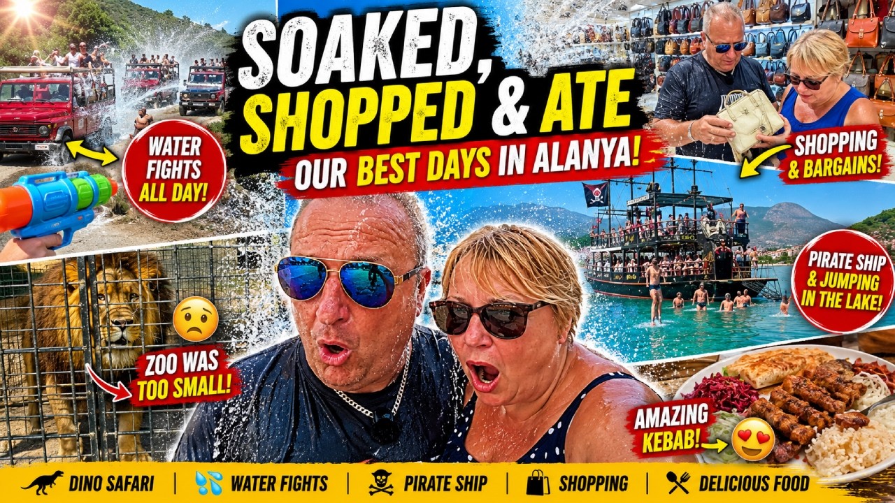 Dino Park Safari We Got Drenched Turkey! Plus Our Favorite Local Food Finds And Shopping