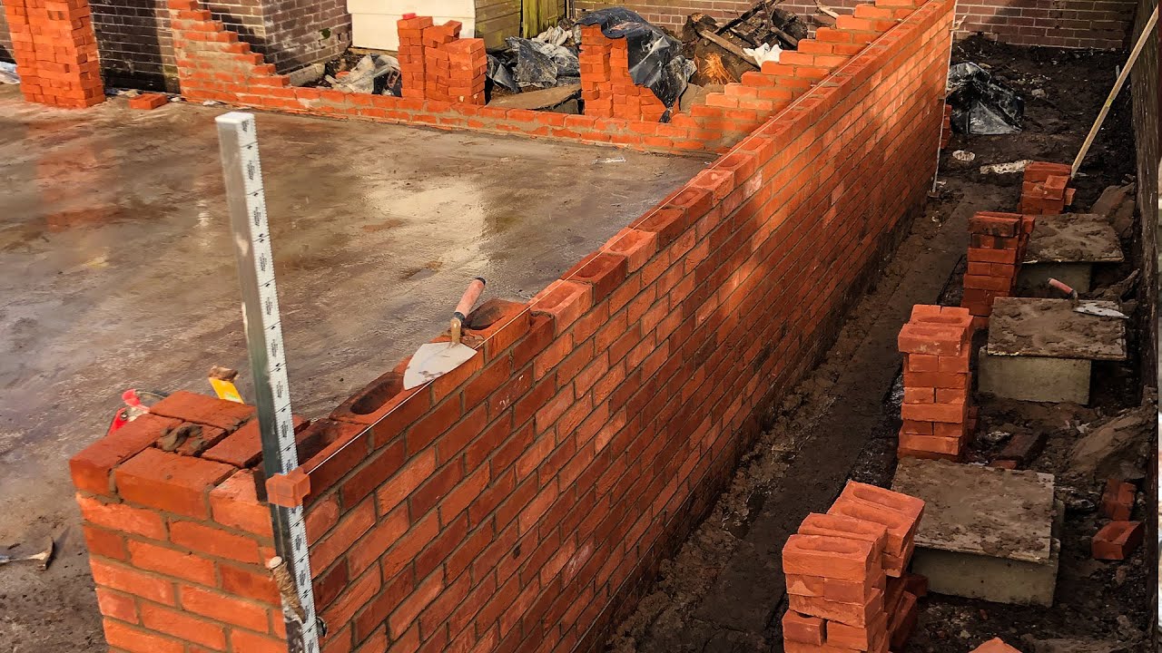 ASMR Bricklaying Construction