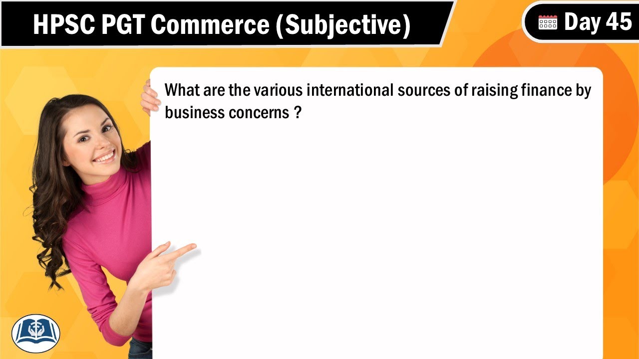 HPSC PGT Commerce | Answer Writing Practice | Subjective Paper | Day 45