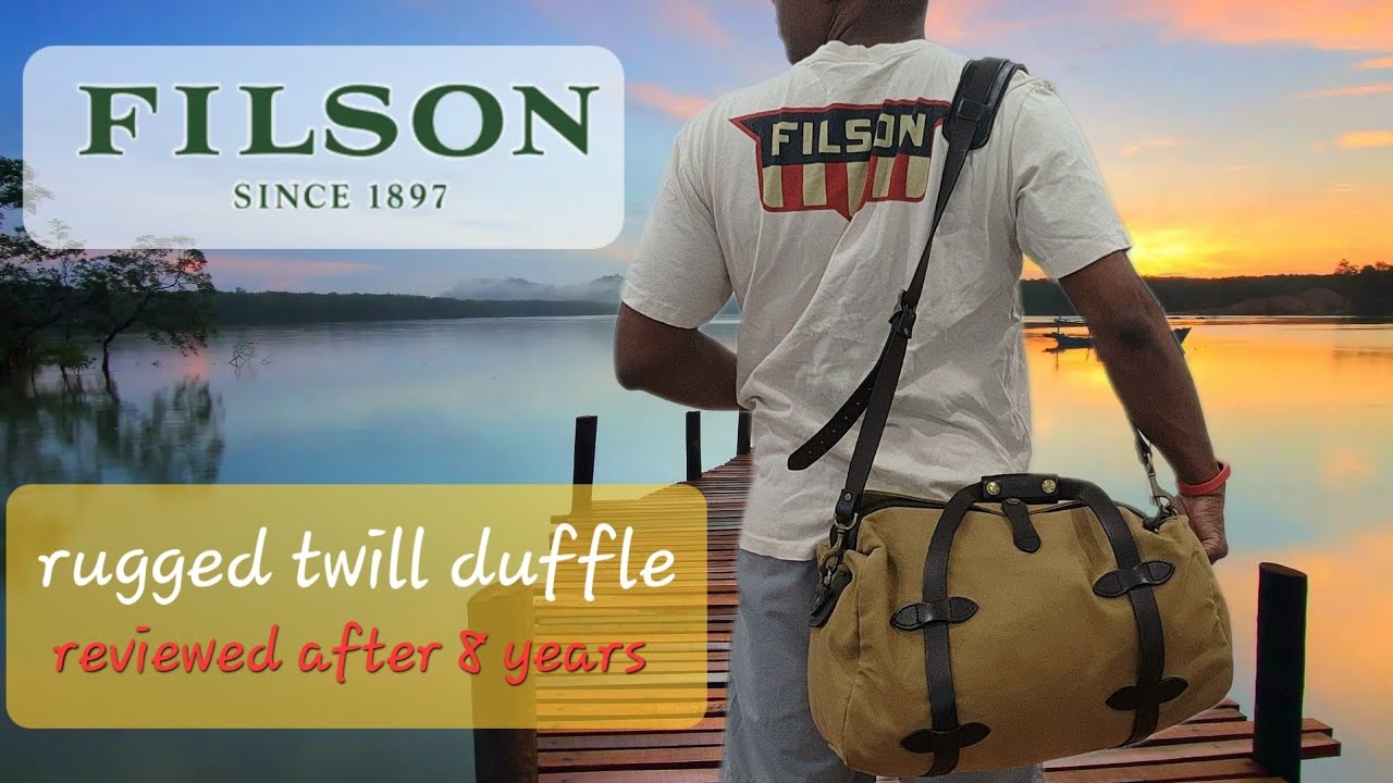 Прочная саржевая дорожная сумка FILSON — 8 лет спустя