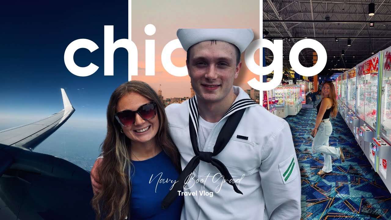 Chicago Travel Vlog & Brother's Navy Bootcamp Graduation