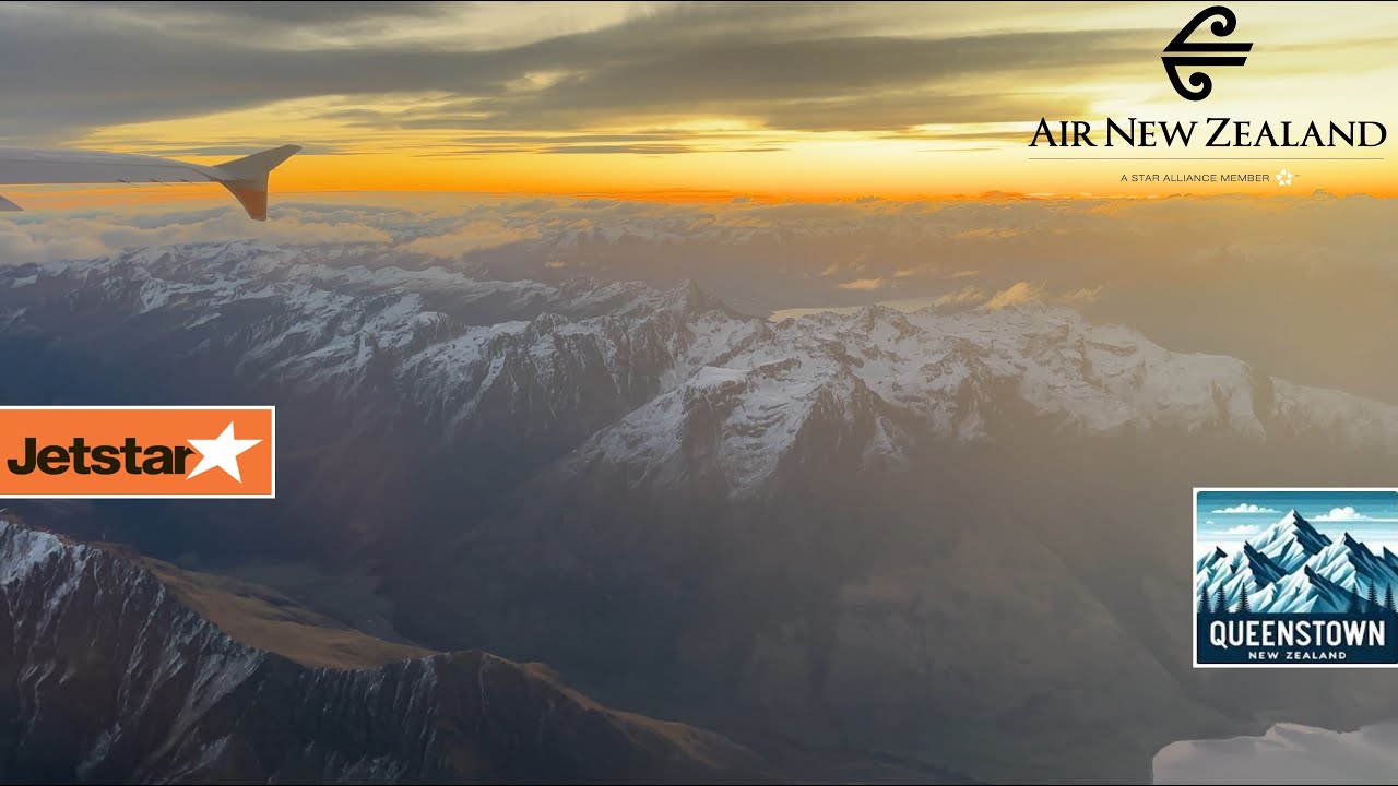 ✈️ Scenic Flight | Soaring Over New Zealand&rsquo;s Glacier Mountains | South Island Aerial Adventure! 🏔️