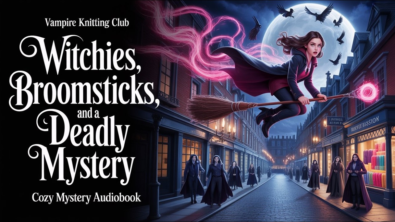 Vampire Knitting Club #8 - Witches, Broomsticks, and a Deadly Mystery - Cozy Mystery Audiobook