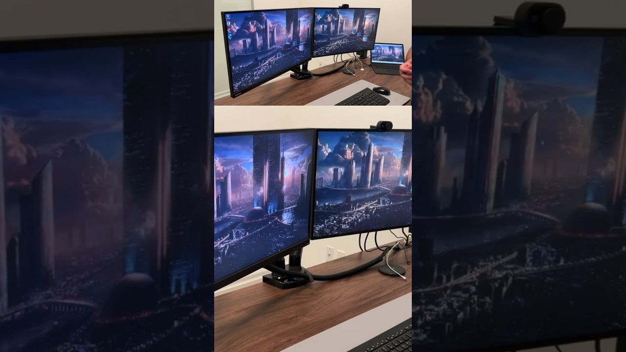 Jak podłączyć laptopa do 2 monitor&oacute;w bez stacji dokującej!
